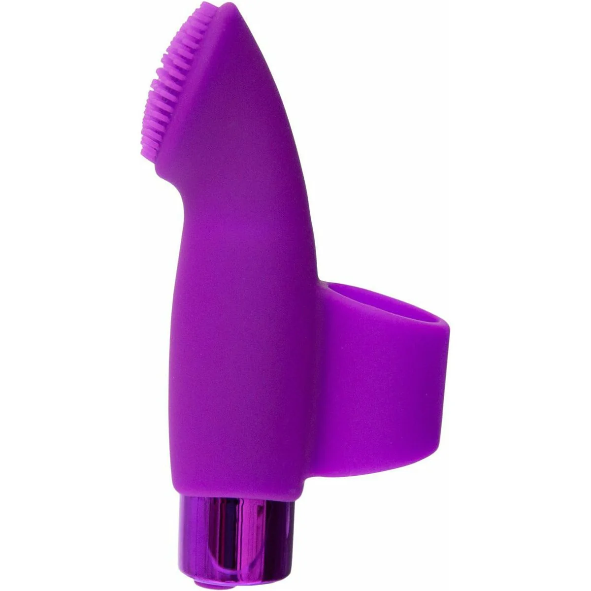 PowerBullet Rechargeable Naughty Nubbies - Silicone Finger Vibe - Purple