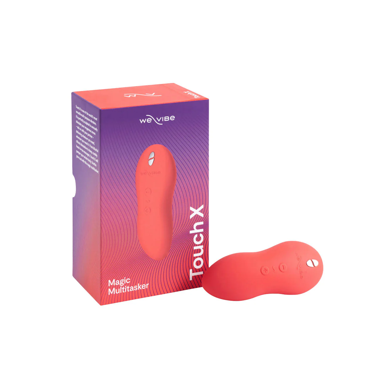 We-Vibe Touch X – Lay On Vibrator – Crave Coral