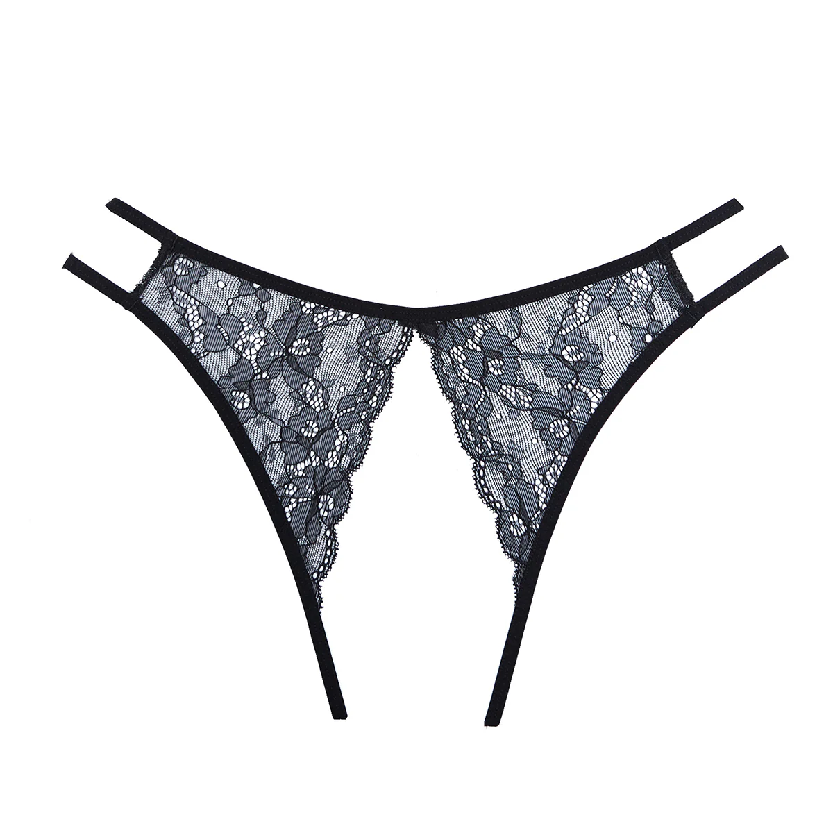 Adore by Allure – Lovesick Lace Panty – Black – OS