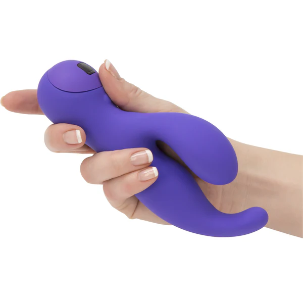 Swan Touch - Solo - Dual Vibrator - Rechargeable - Purple