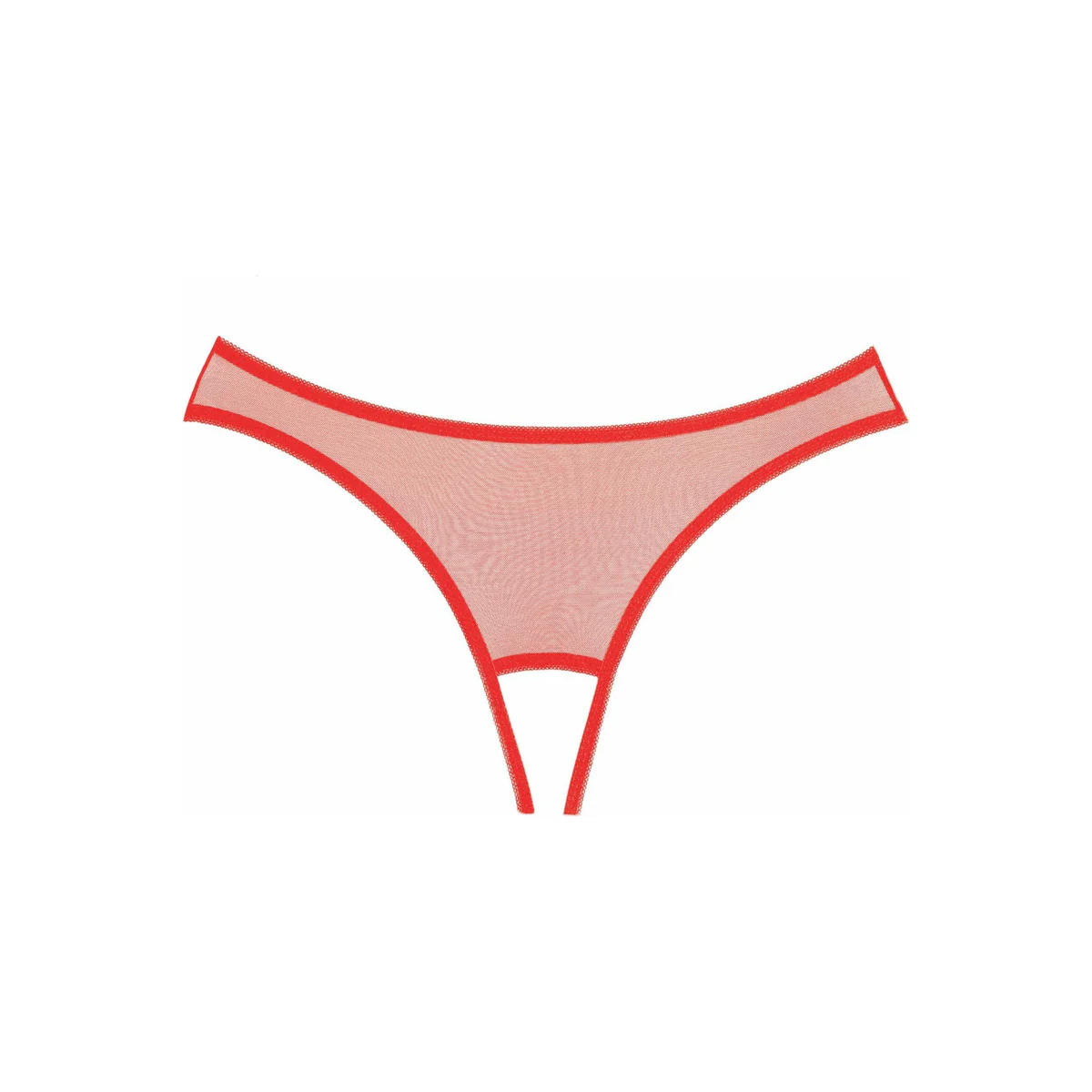 Allure Adore - Expose Red Panty - O/S