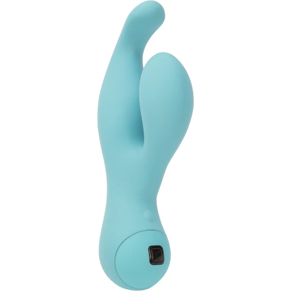 Swan Touch - Solo - Dual Vibrator -  Rechargeable - Teal