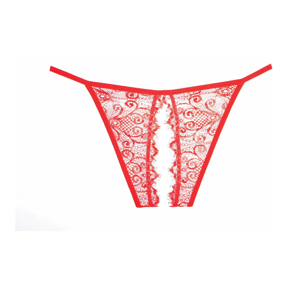Allure Adore – Enchanted Belle Panty – One Size-Red