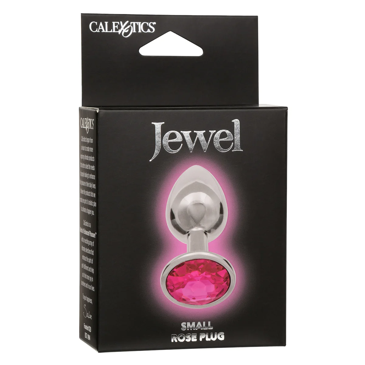 CaleXOtics Jewel Small Rose Plug - Rose