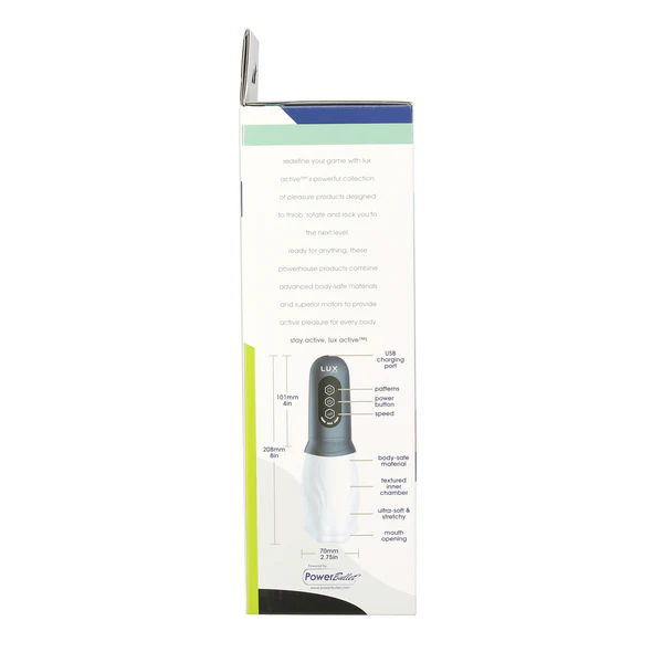 LUX active® First Class Rotating Masturbator Cup