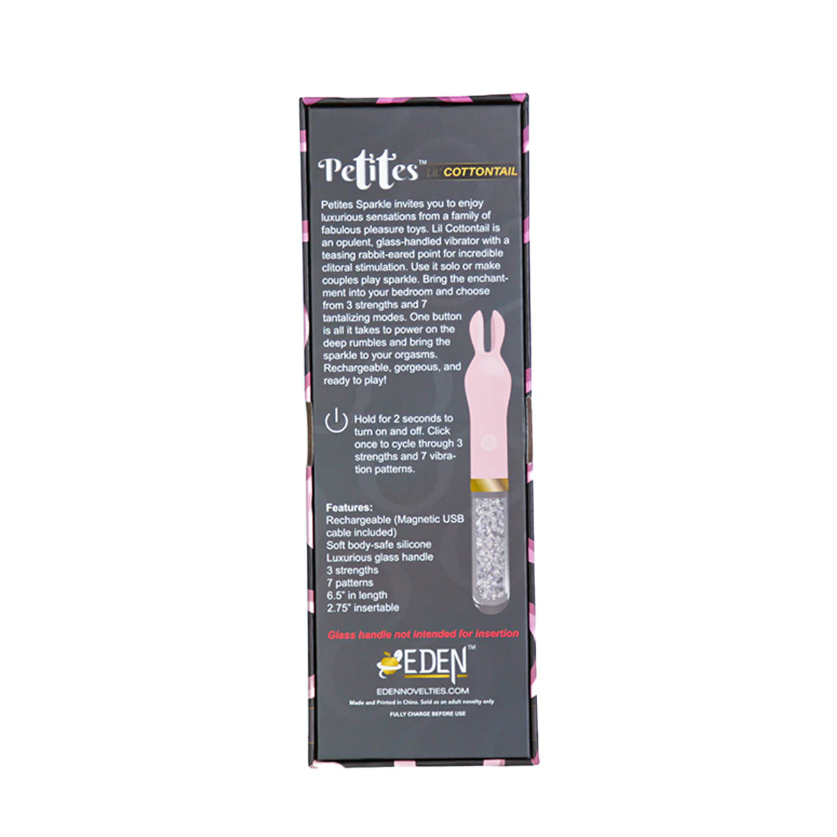 Petites Lil’ Cottontail Vibrator - Pink