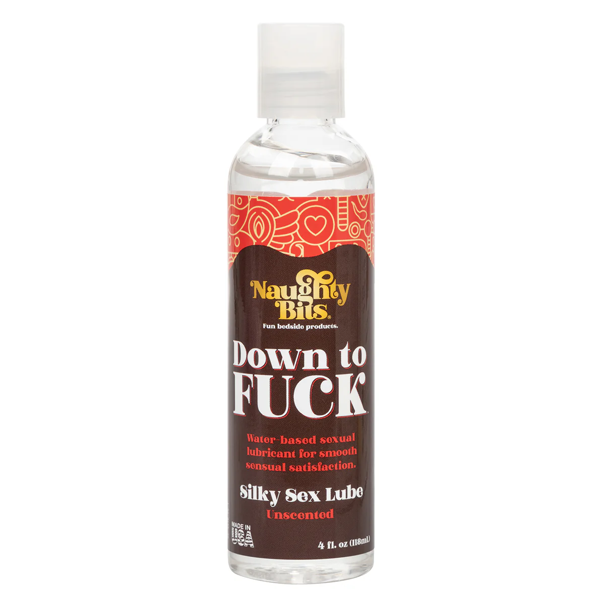 CalExotics Down to Fuck – Water-Based Lubricant – 4oz/118ml