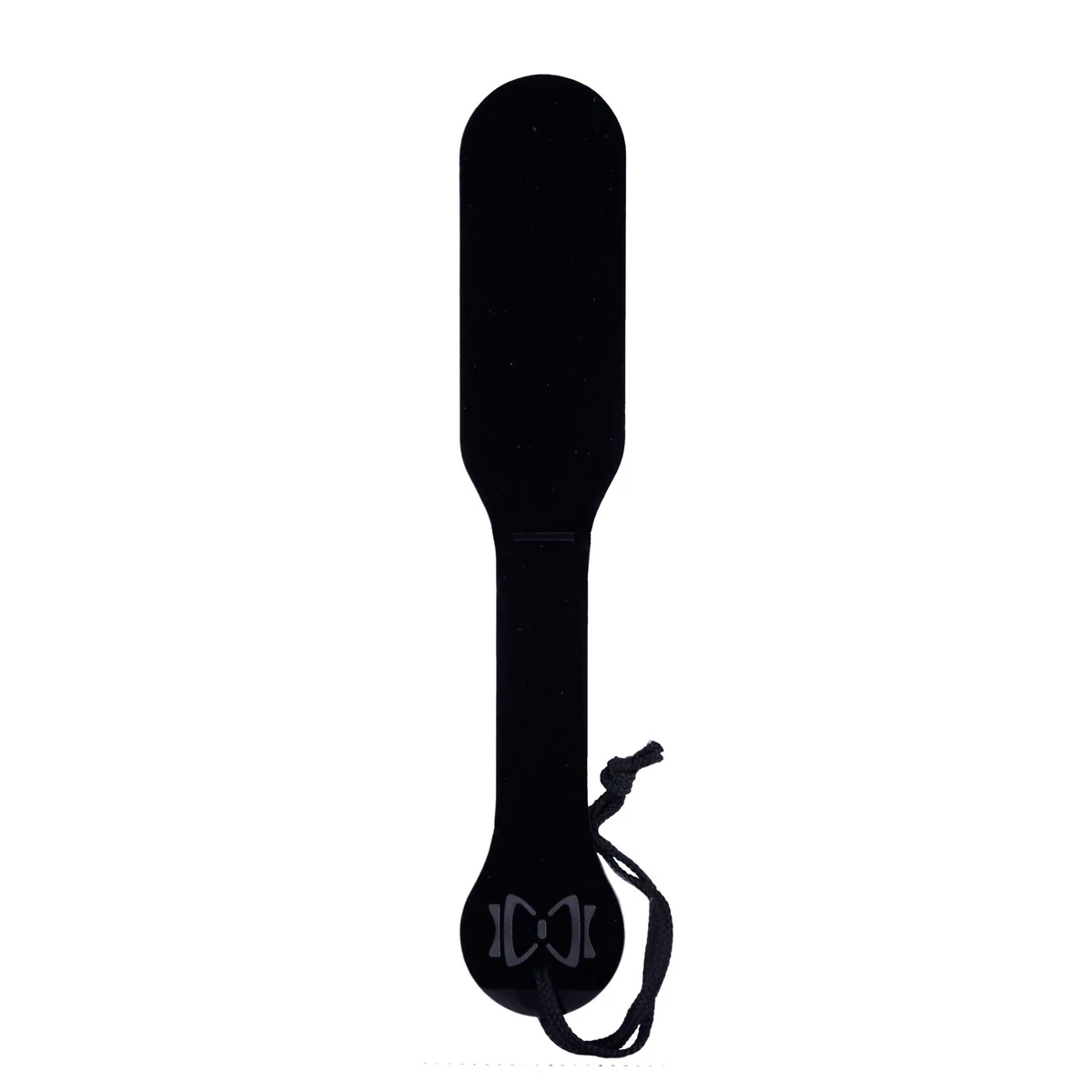 Sportsheets Sincerely Bow Tie Acrylic Paddle - Black