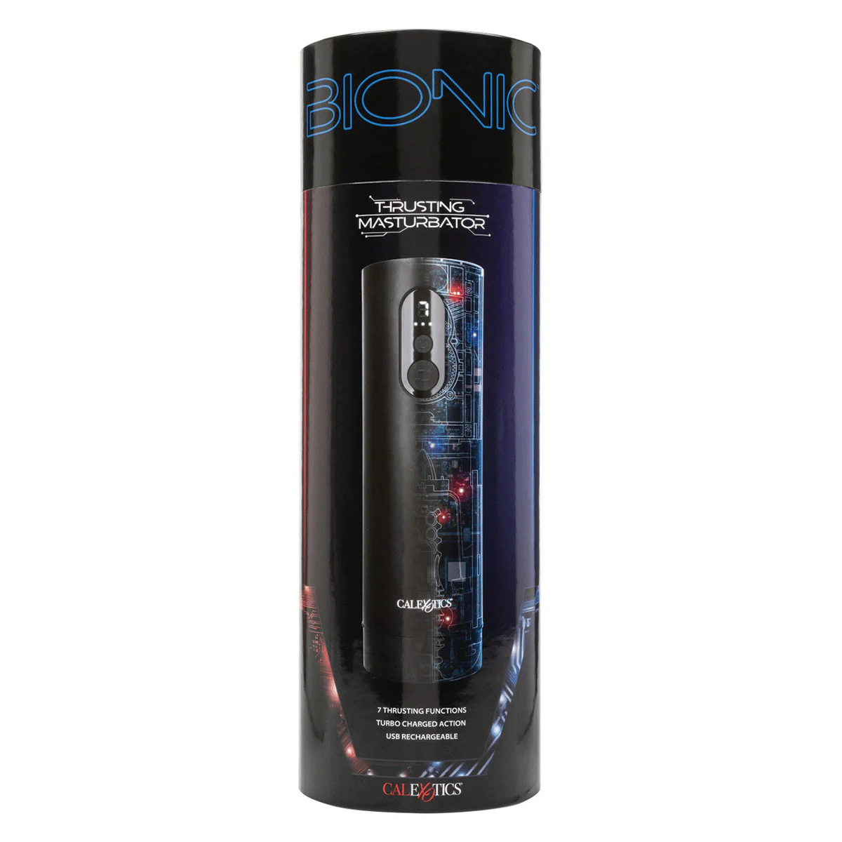CaleXOtics Bionic Vibro-Stroker with Oscillation & Suction