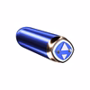 Swan® - Maximum Bullet Vibrator + Silicone Comfy Cuff – Blue