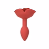 LUX active® Red Rose Silicone Anal Plug