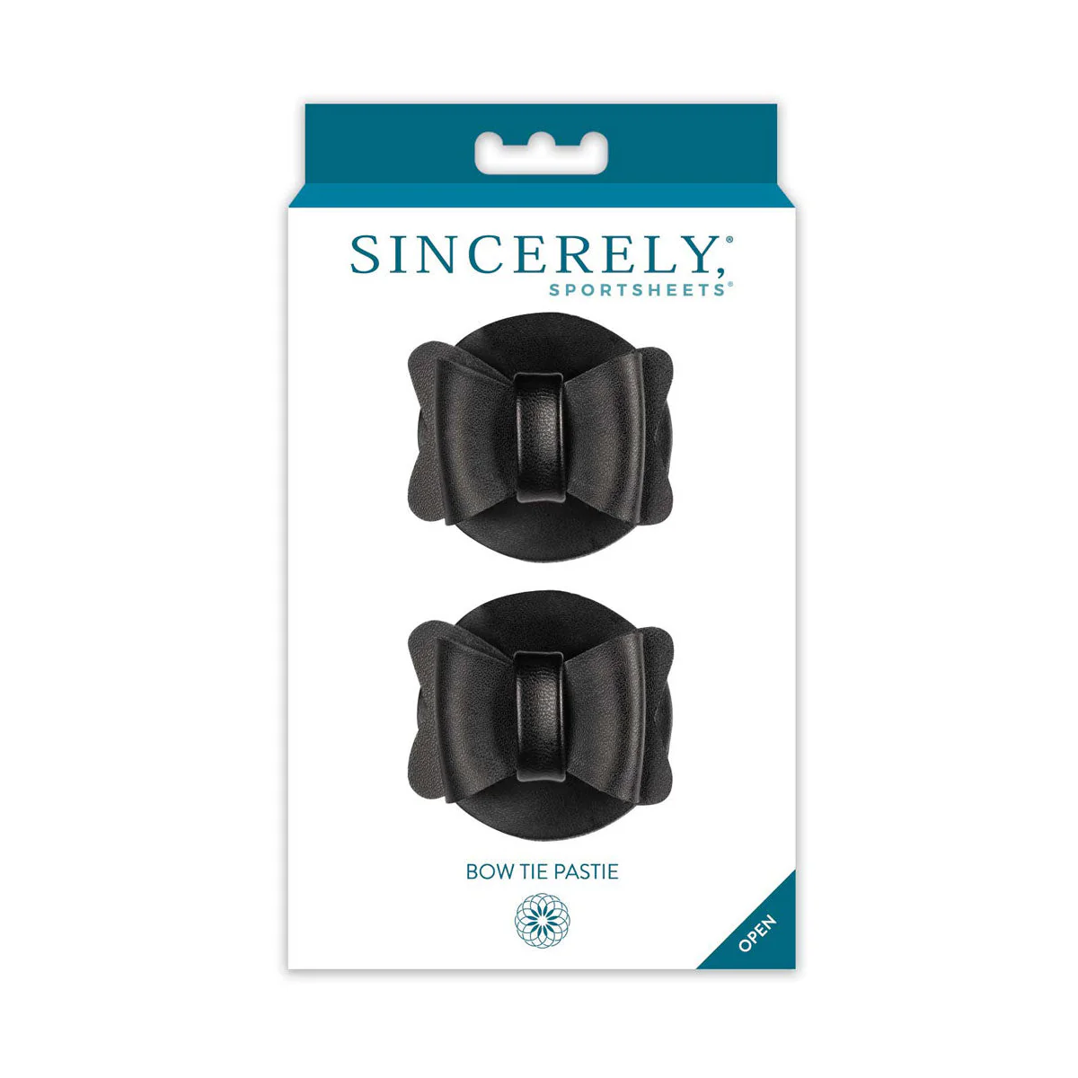 Sportsheets - Sincerely Bow Tie Pastie -  Black