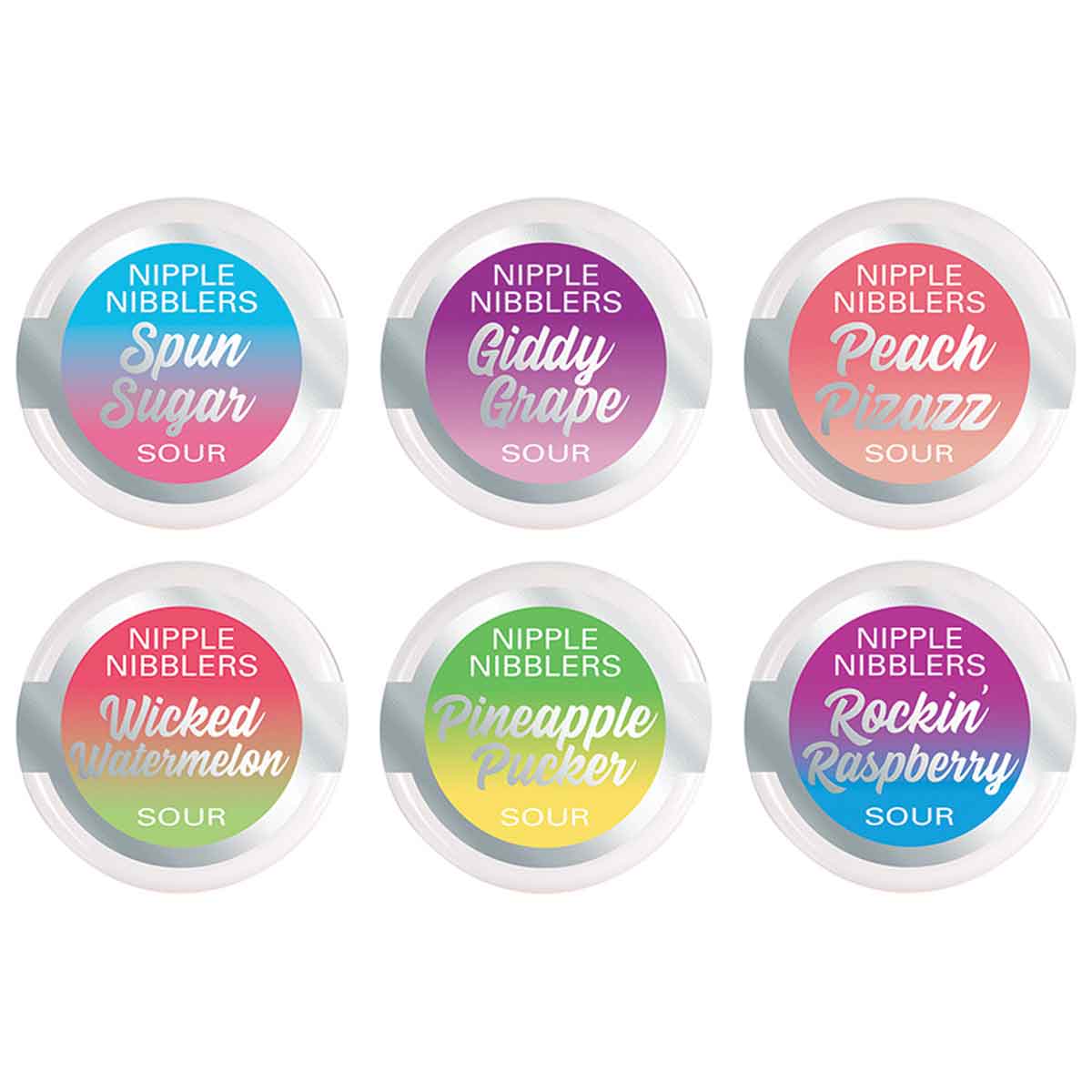 Jelique – Nipple Nibblers – Sour Burst Tingle Balm – Jars and Display – 36 pcs – 3 g