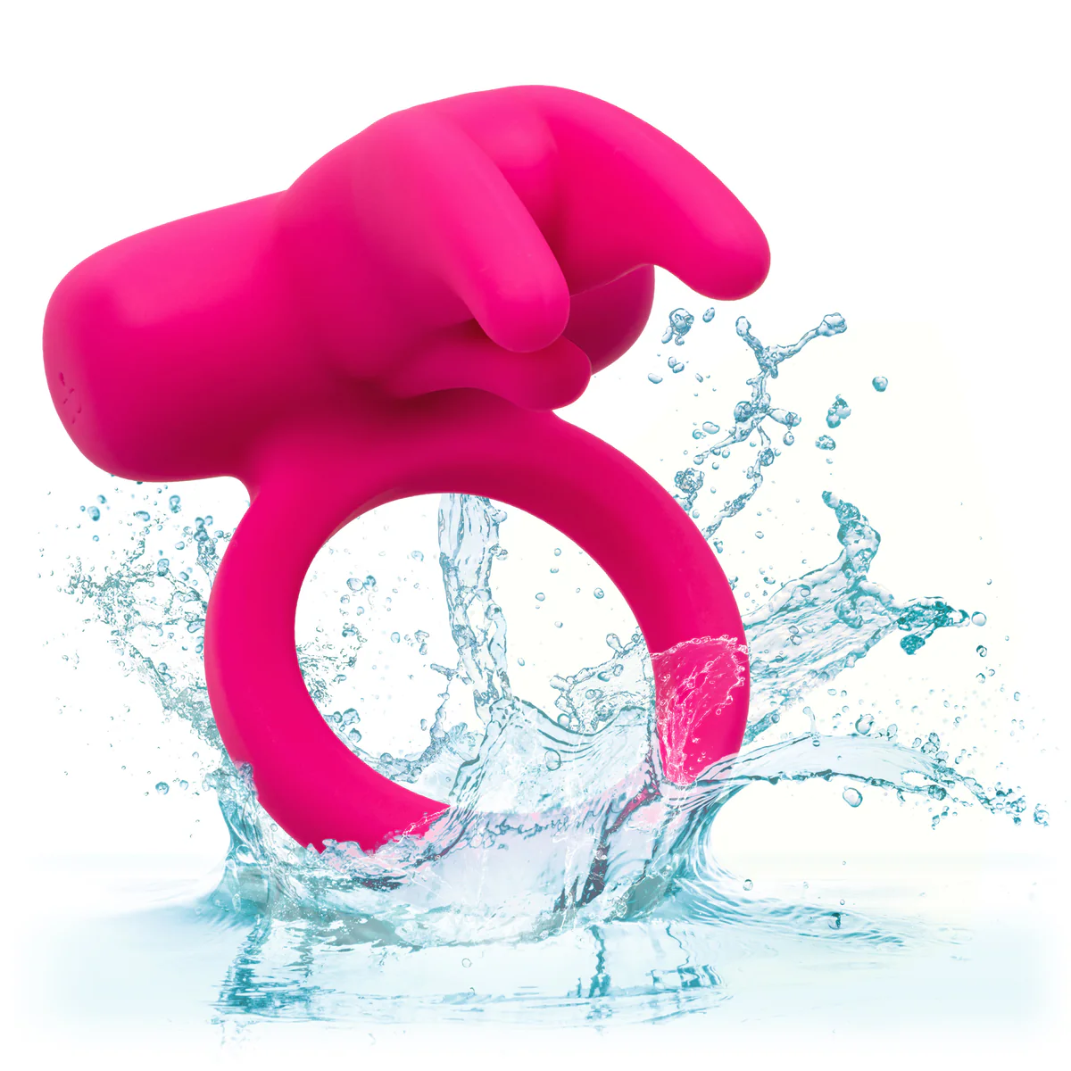 CalExotics Triple Clit Flicker - Vibrating Cock Ring - Pink