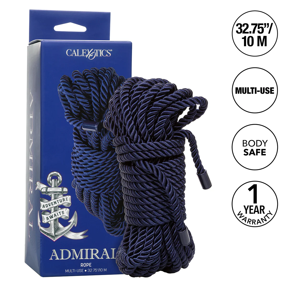 CaleXOtics Admiral Multi Use Rope 10 Metres - Blue