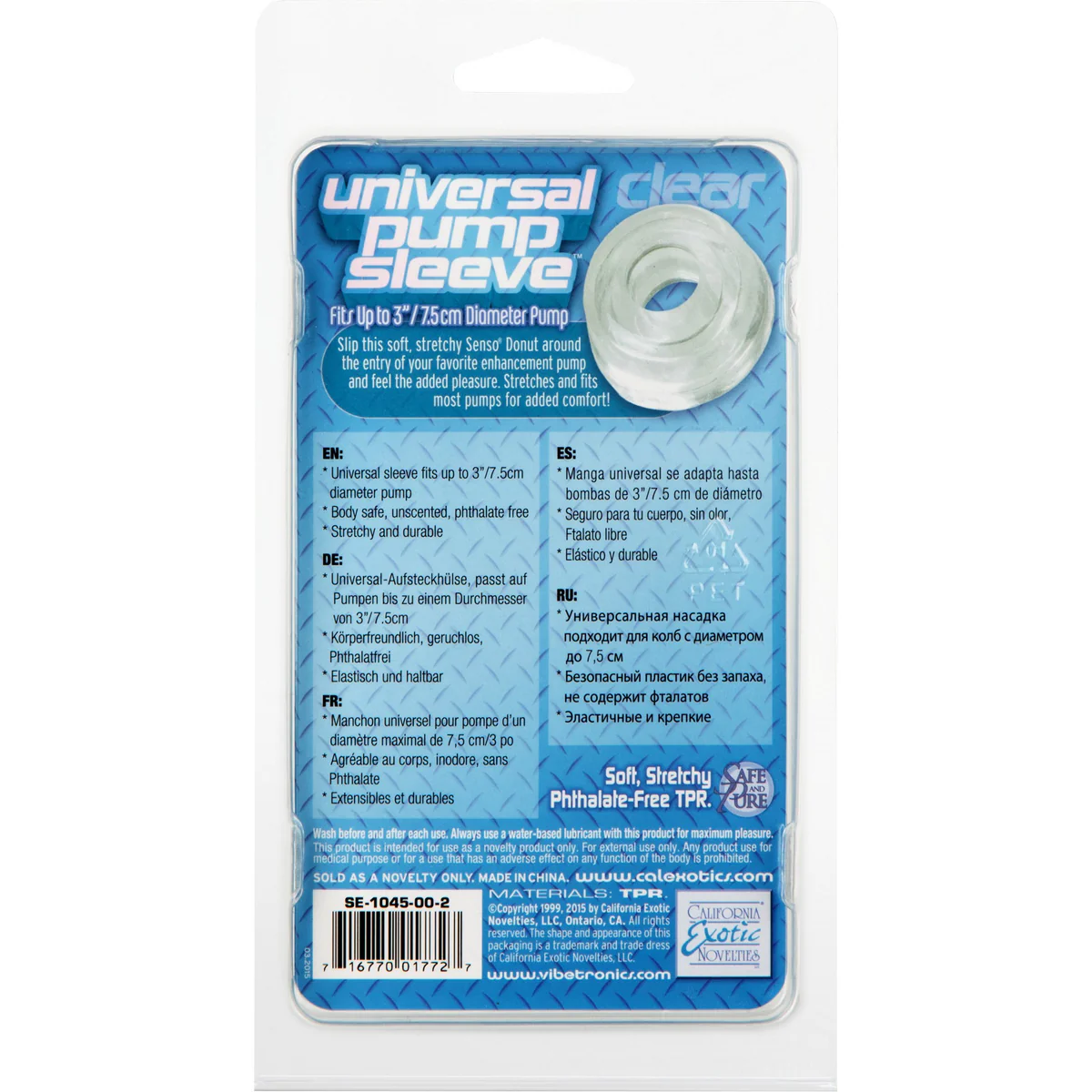 CalExotics Universal Silicone Pump Sleeve