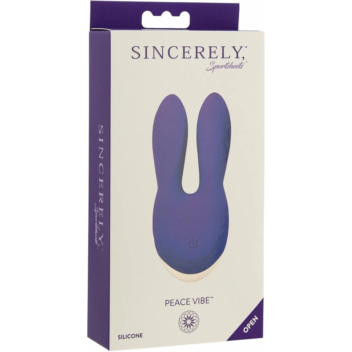 Sportsheets Sincerely – Peace Vibe – Purple