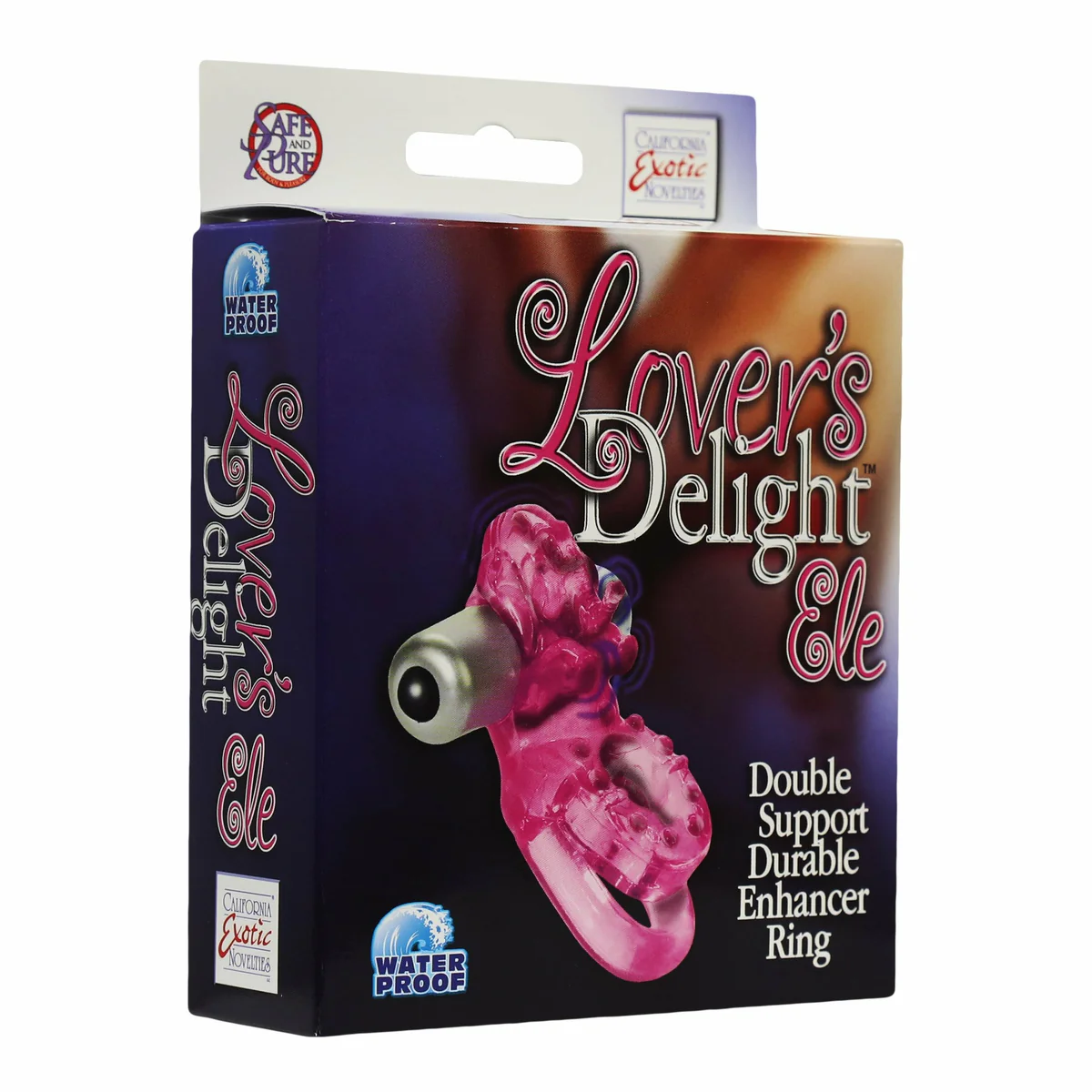 CalExotics Lover's Delight Double Support Enhancer Ele Ring