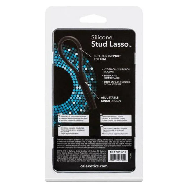 CalExotics Silicone Stud Lasso - Black