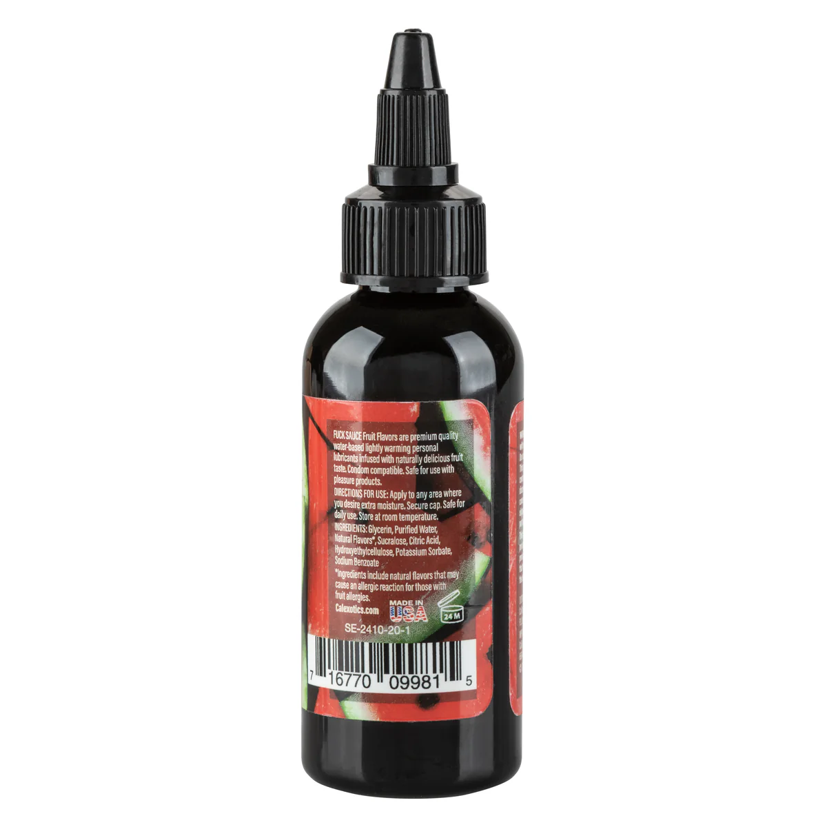 CalExotics – Fuck Sauce – Water-Based Lubricant – Watermelon - 2oz/60ml