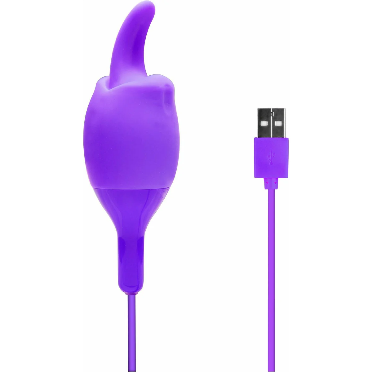 NMC Hands On - Flicking Tongue Vibrator - Rechargeable - Purple