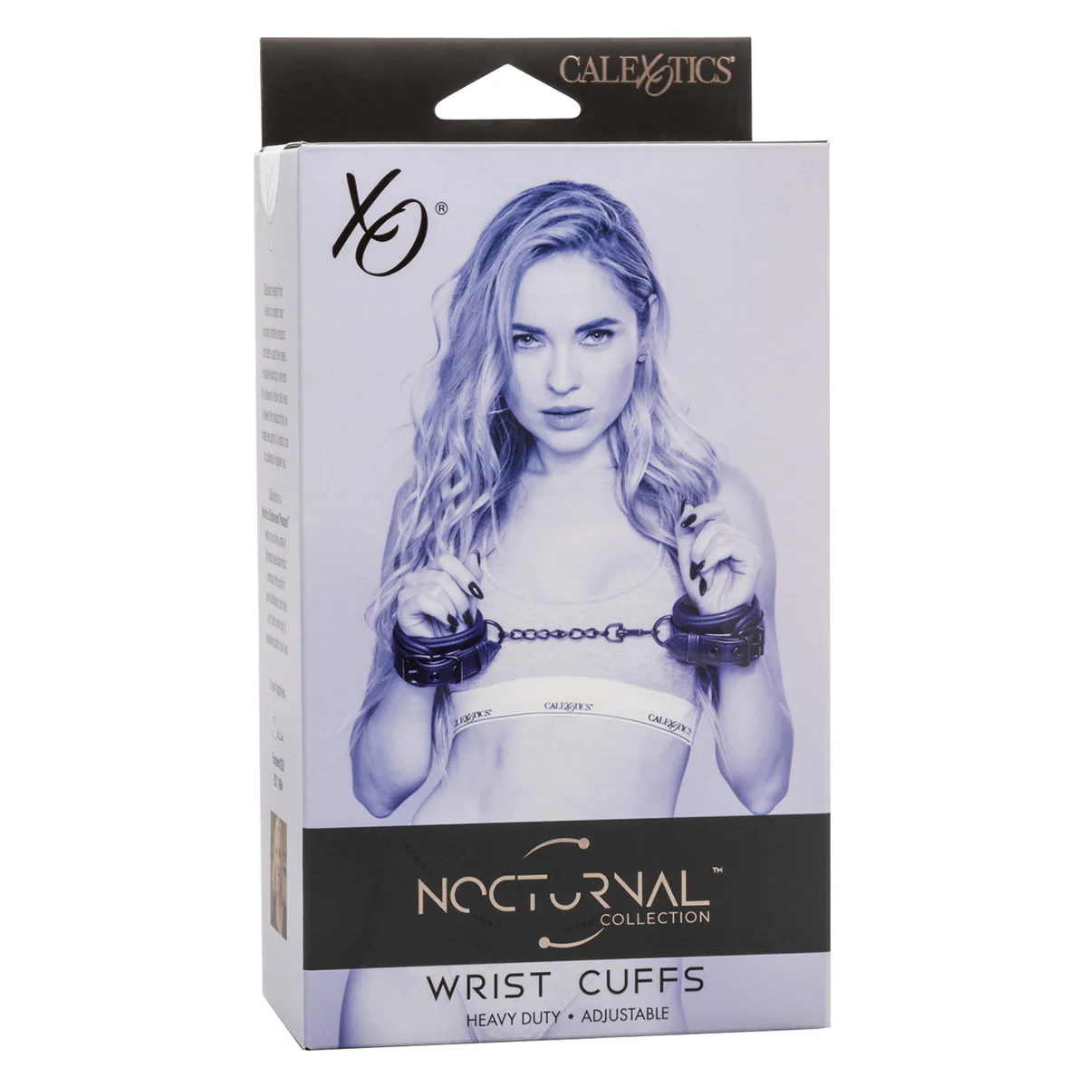 CaleXOtics Nocturnal Wrist Cuffs - Black