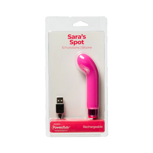 PowerBullet Sara’s Spot – Compact G-Spot Vibrator – Pink