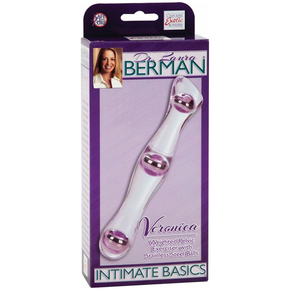 CalExotics - Dr. Laura Berman Intimate Basics – Veronica Weighted Pelvic Exerciser