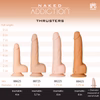 Naked Addiction 9” Thrusting Dong with Remote - Caramel - 88425
