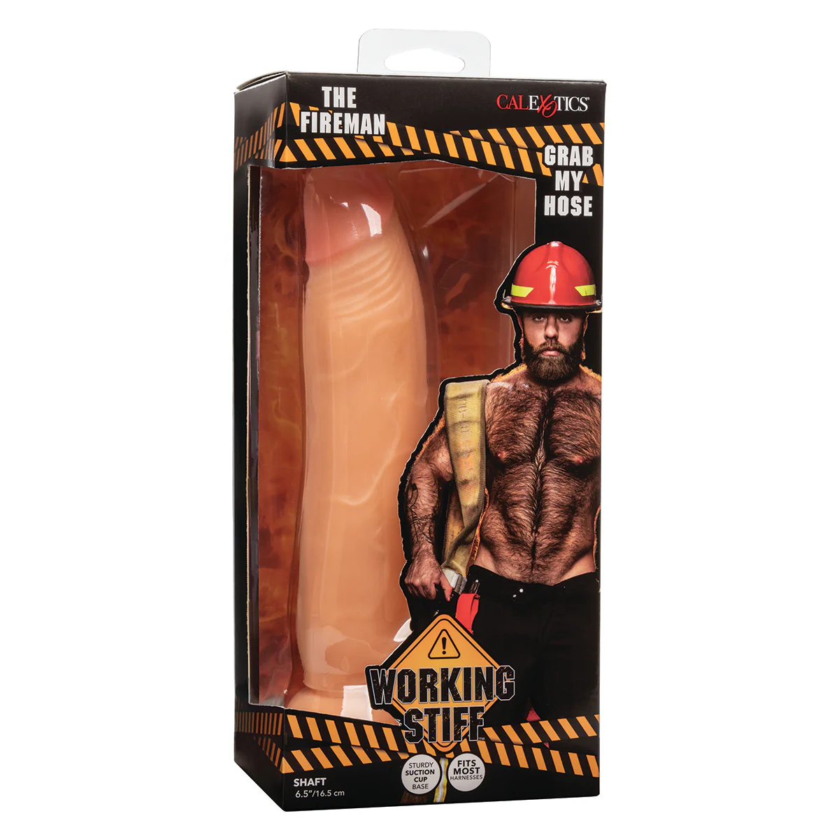 CaleXOtics – Working Stiff - The Fireman – 6.5” Dong – Ivory