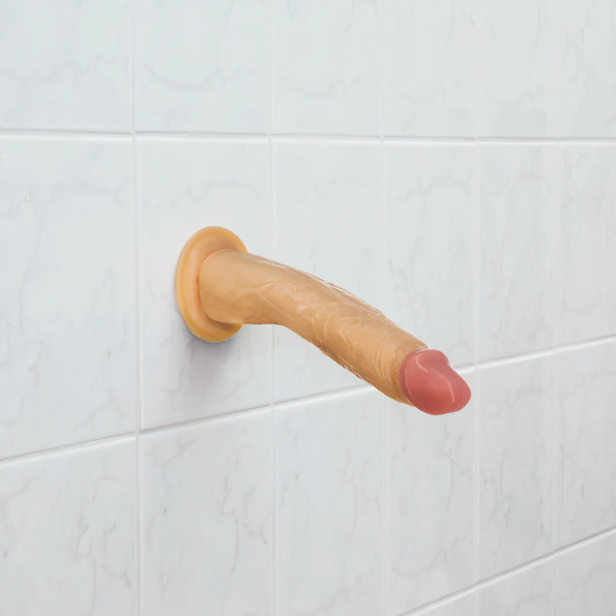 Pure Love® - Dildo with Suction Cup - Beige - 8 In.
