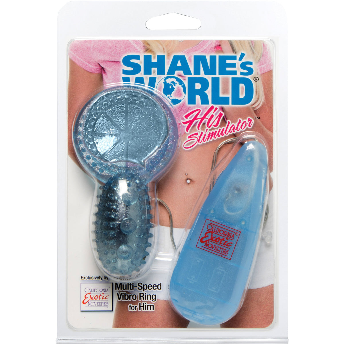 CalExotics Shanes World Stimulators - His Stimulator - Blue