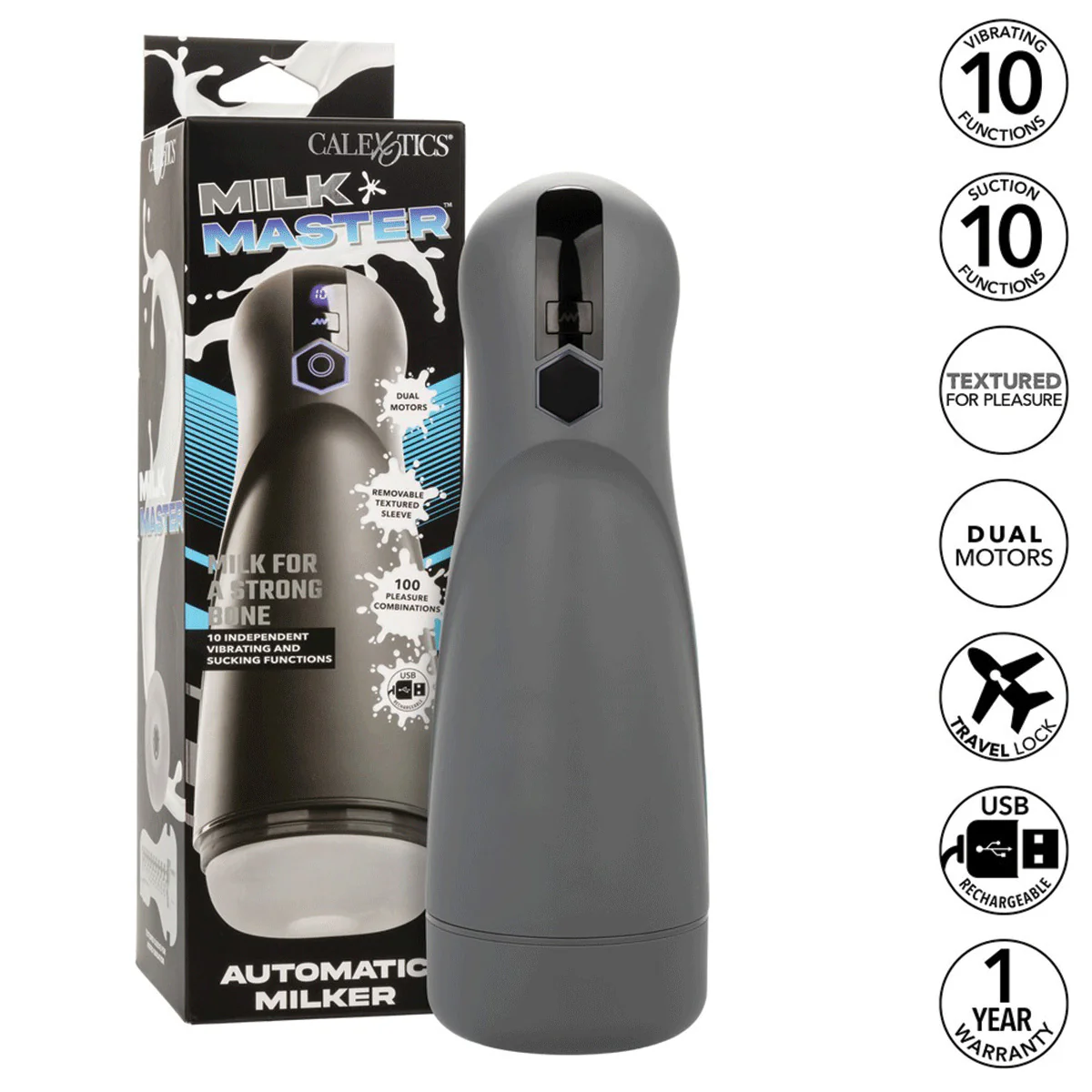 CaleXOtics Milk Master Automatic Milker