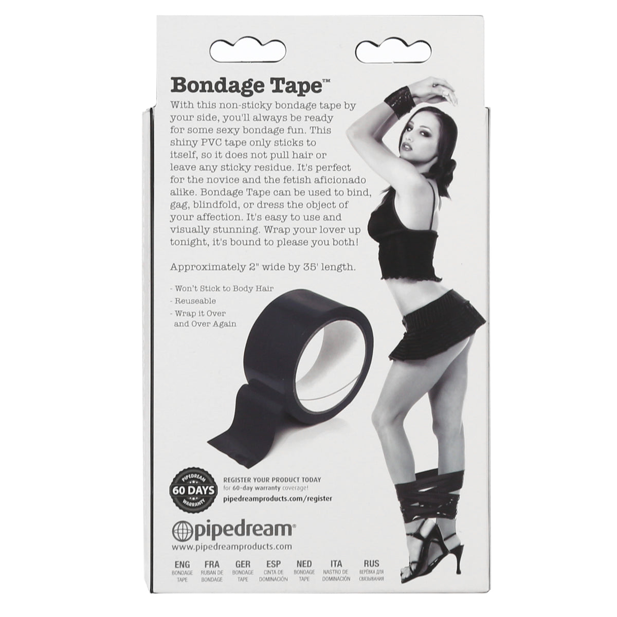 Pipedream - Fetish Fantasy Series - Limited Edition -  Bondage Tape - Black