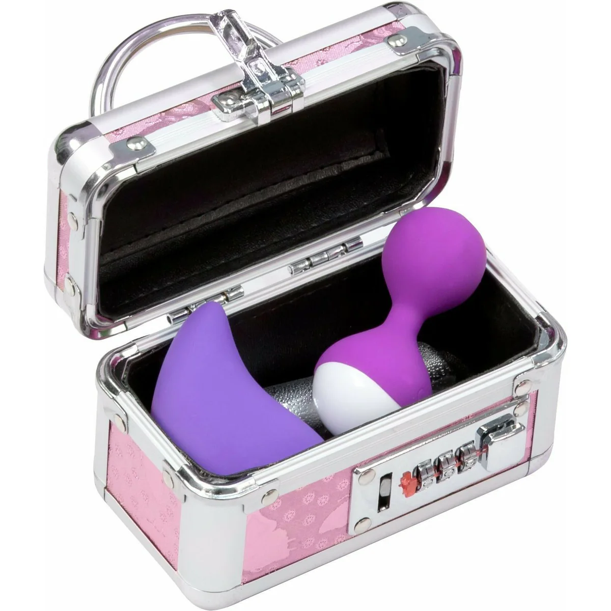 PowerBullet Simple and True - Mini Lockable Vibrator Case - Pink