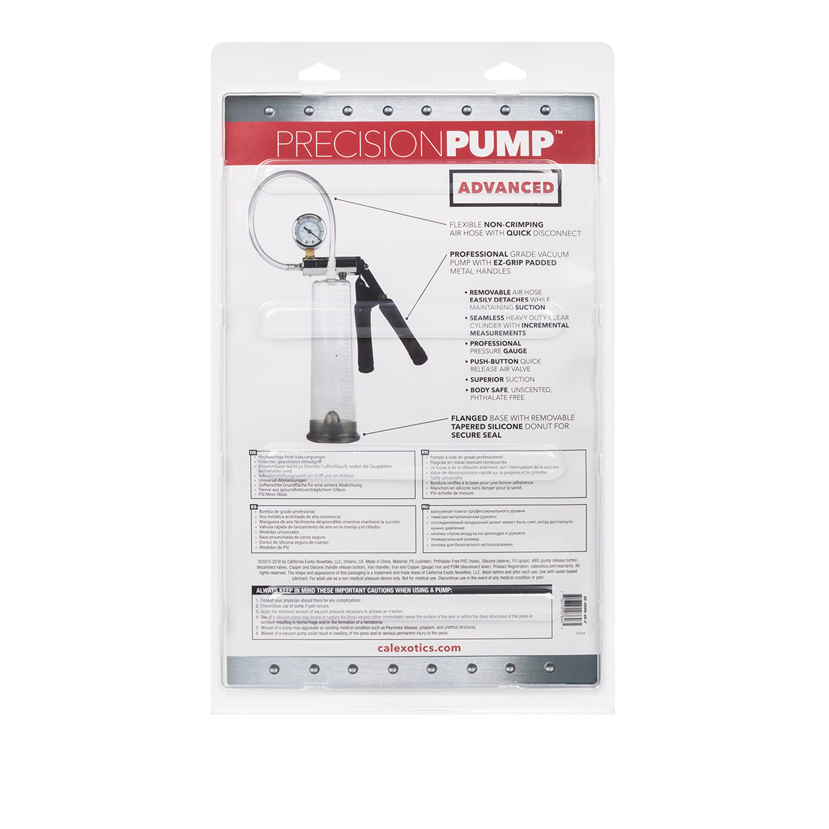 CalExotics Precision Pump Advanced – Penis Pump