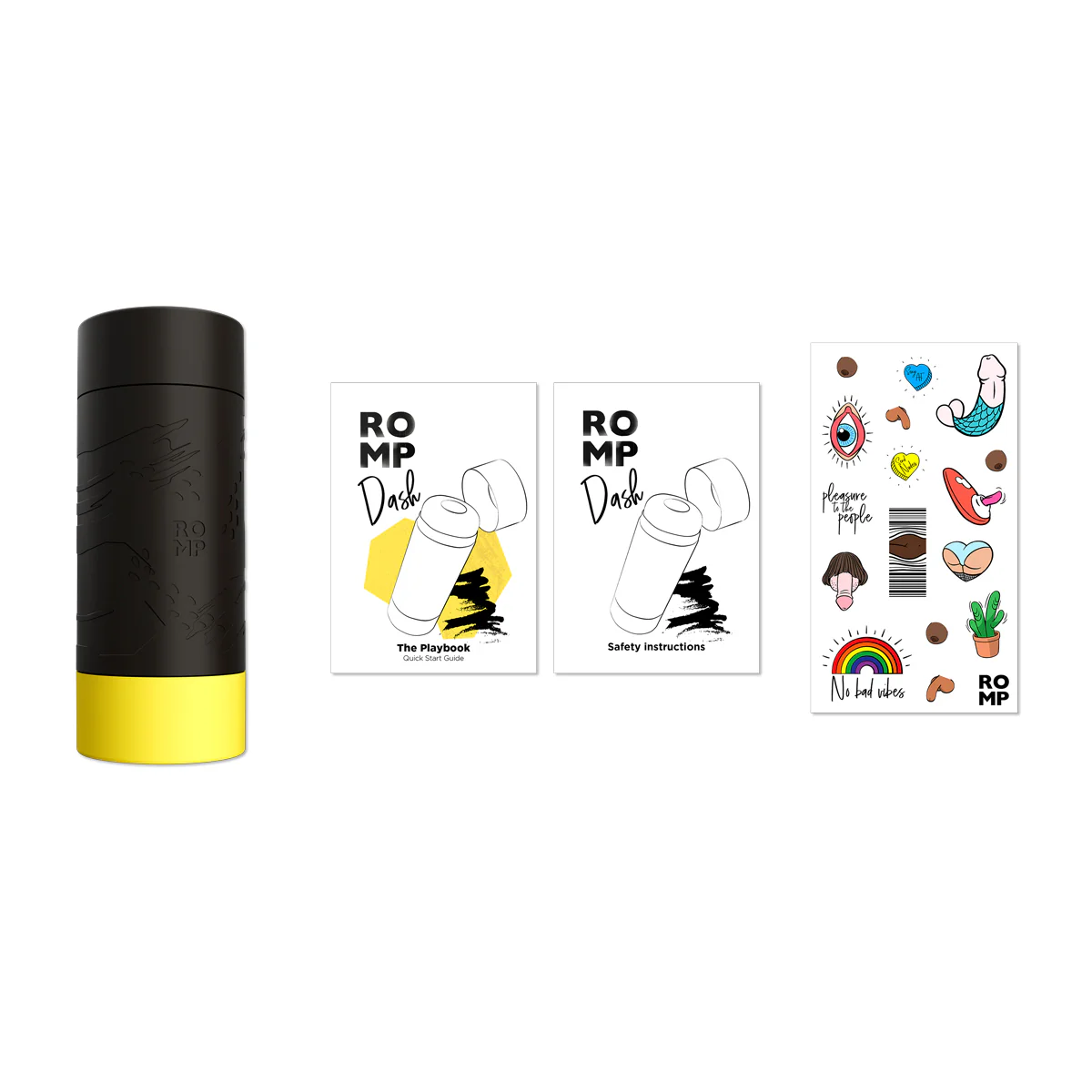 ROMP - Dash Stroker - Black