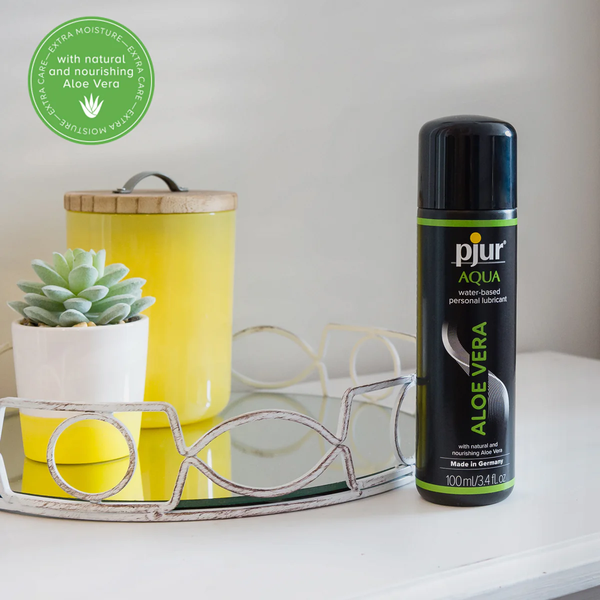 Pjur Aqua - Aloe Vera- Water Based Personal Lubricant - 100ml