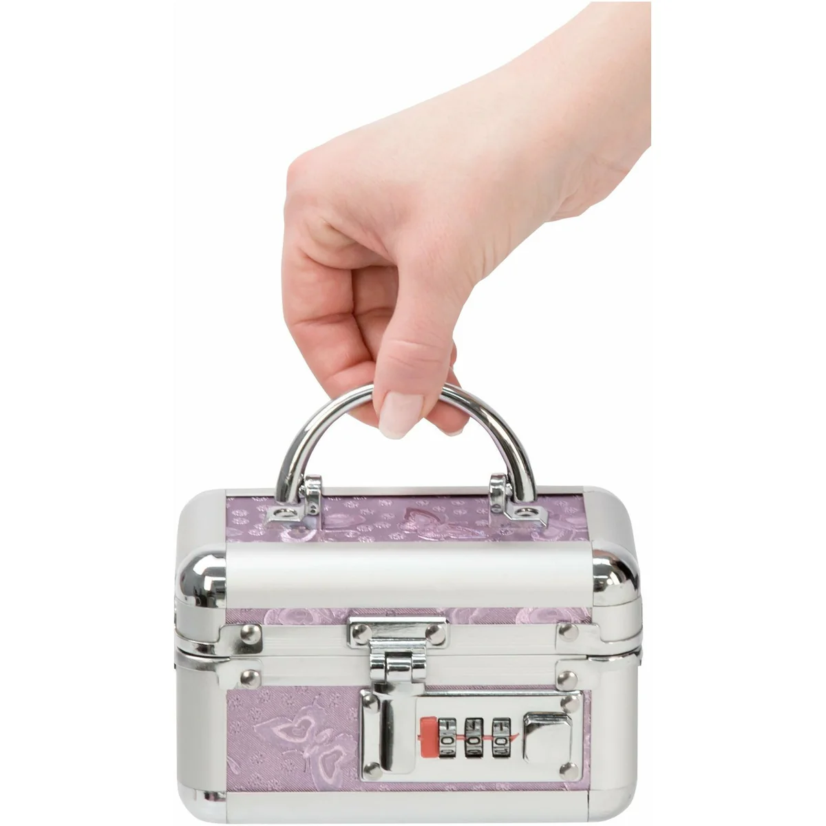 PowerBullet Simple and True - Mini Lockable Vibrator Case - Purple