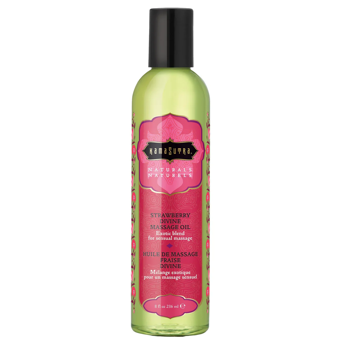 Kama Sutra Naturals - Massage Oil - Strawberry - 256ml / 8oz