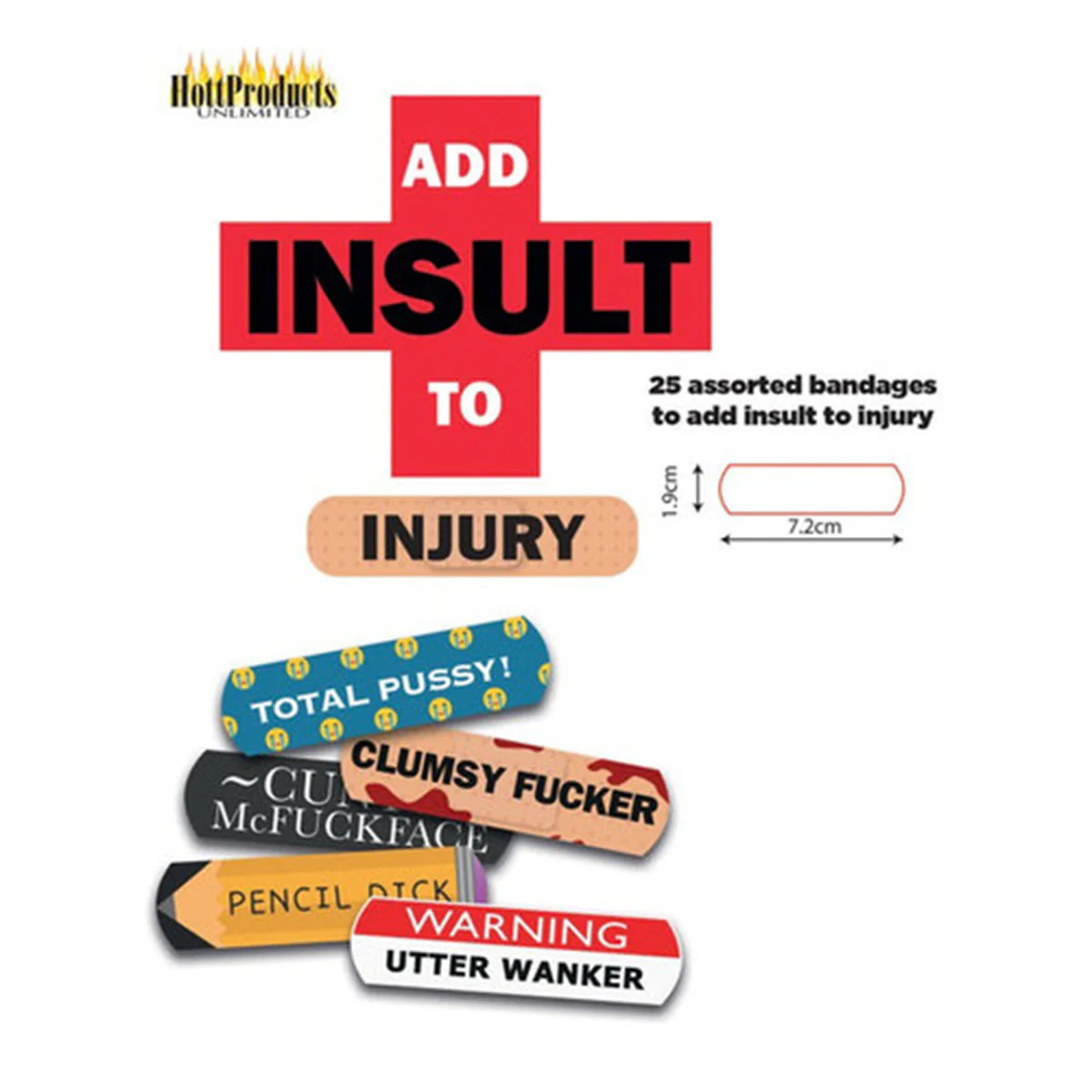 Add Insult to Injury Adhesive Bandages