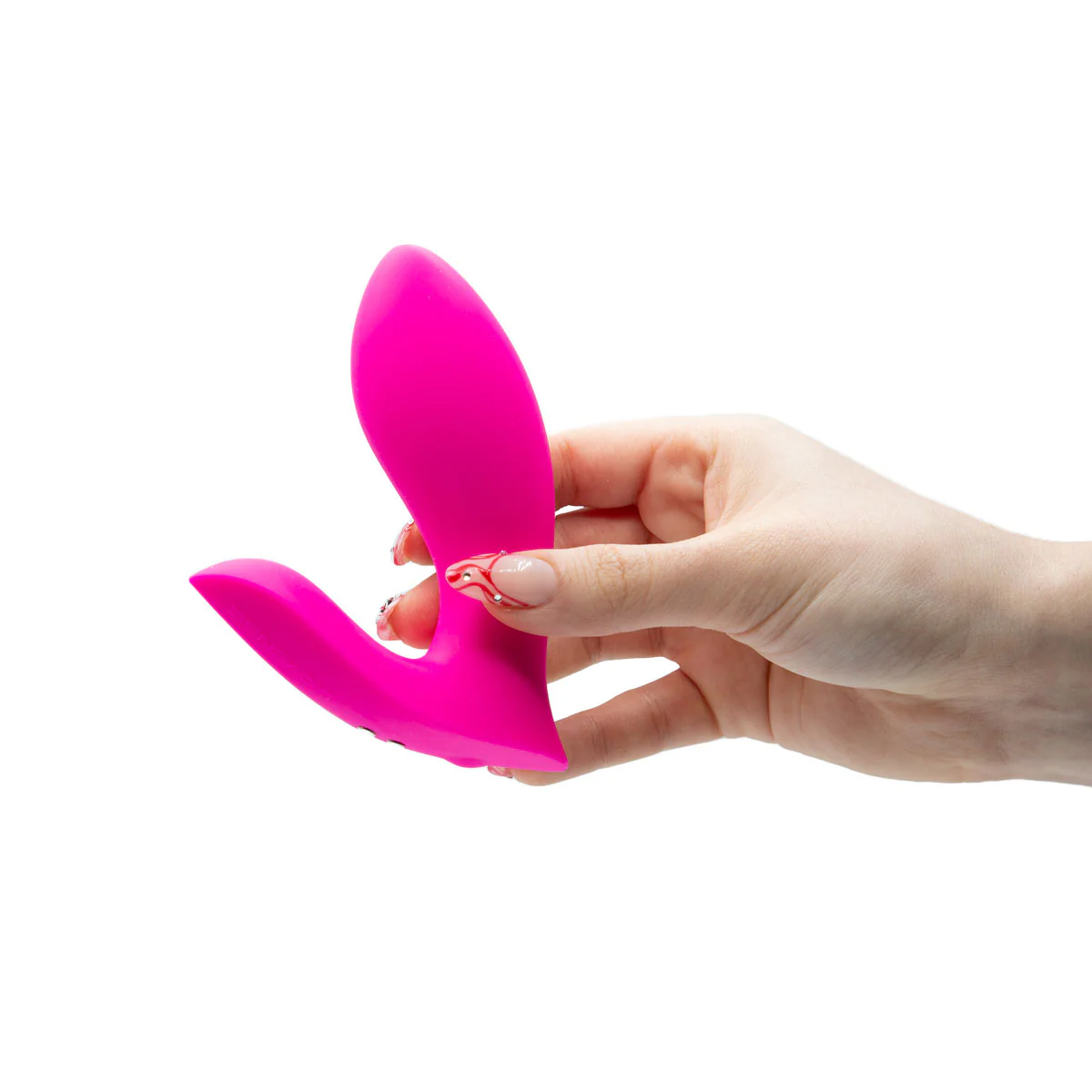 Lovense - Flexer - Bluetooth® Insertable Dual Panty Vibrator – Pink