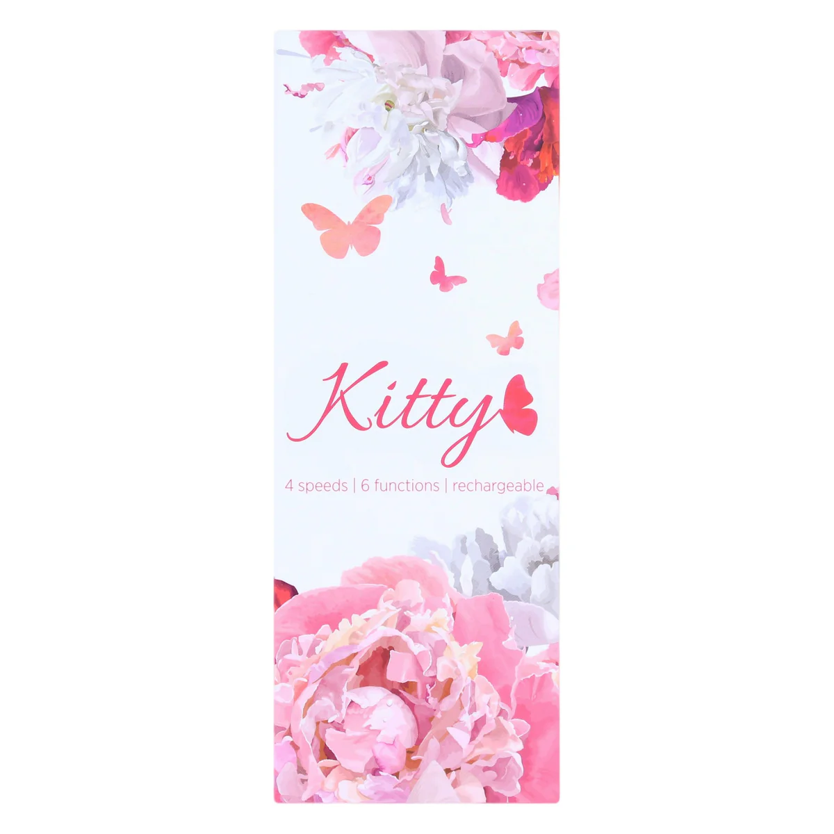 Kitty Silicone G-Spot Vibrator - Purple