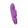 PowerBullet - Alice’s Bunny – Rechargeable Bullet with Removable Rabbit Sleeve – Purple