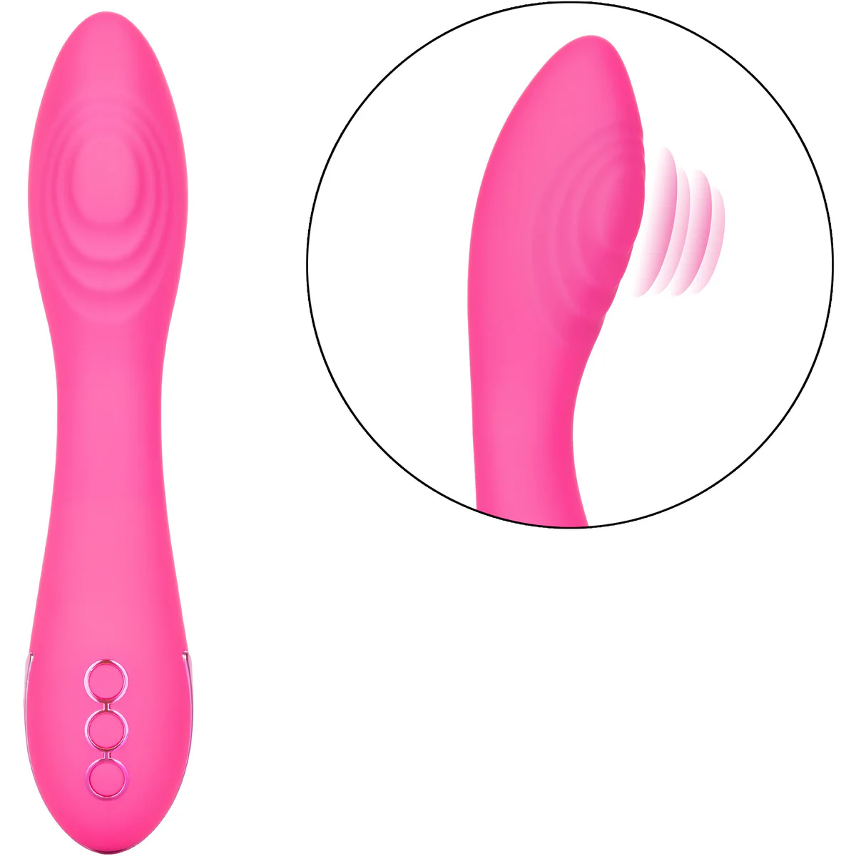 CalExotics California Dreaming – Surf City Centerfold – Vibrator - Pink