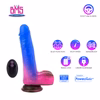 Pure Love® - Vibrating and Rotating Dildo with Remote - Cosmic