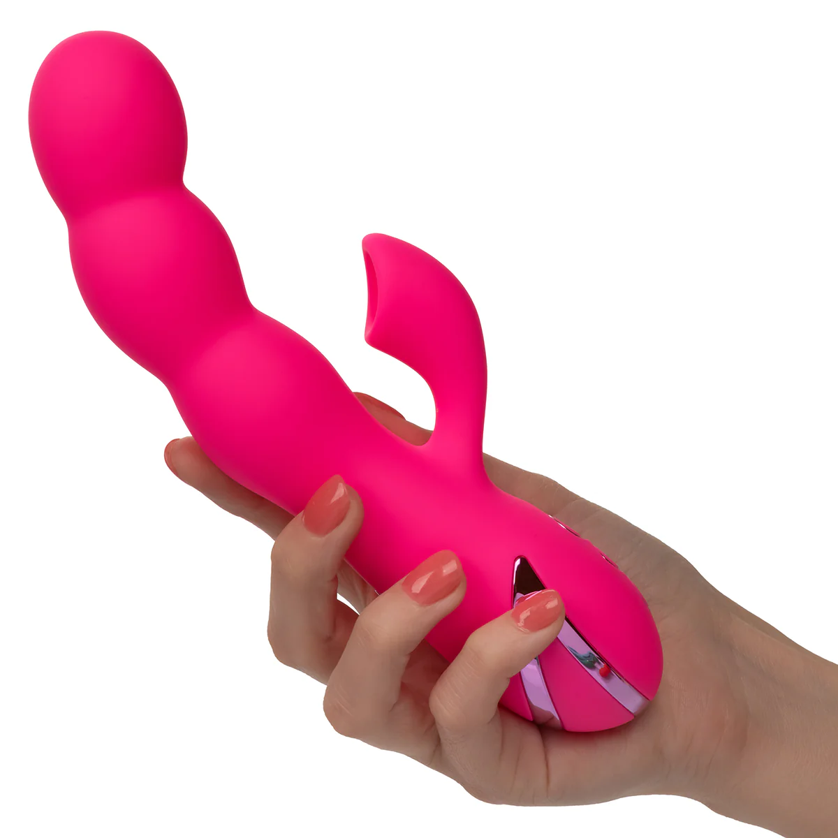 Calexotics - California Dreaming Oceanside Orgasm Dual Vibrator – Fuschia