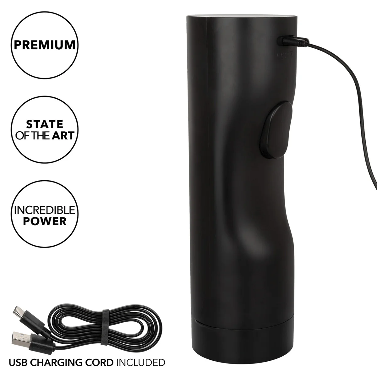 CaleXOtics Bionic Vibro-Stroker with Oscillation & Suction