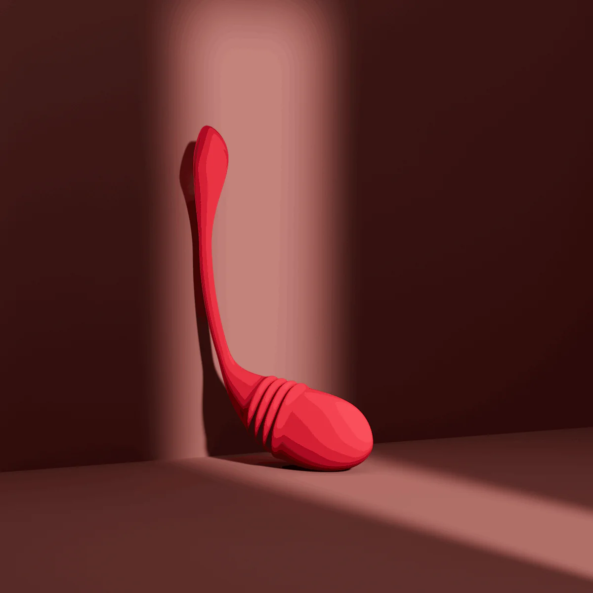 Lovense Vulse Thrusting Vibrating Egg - Red