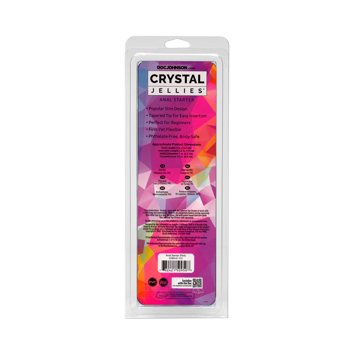 Doc Johnson Crystal Jellies Anal Starter